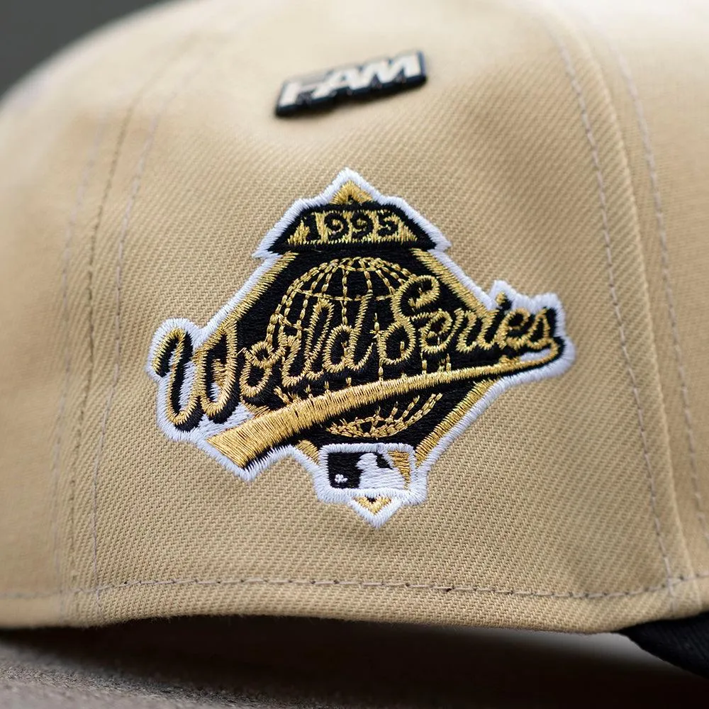 NEW ERA 9FORTY A-FRAME MLB ATLANTA BRAVES WORLD SERIES 1995 TWO TONE / KELLY GREEN UV SNAPBACK