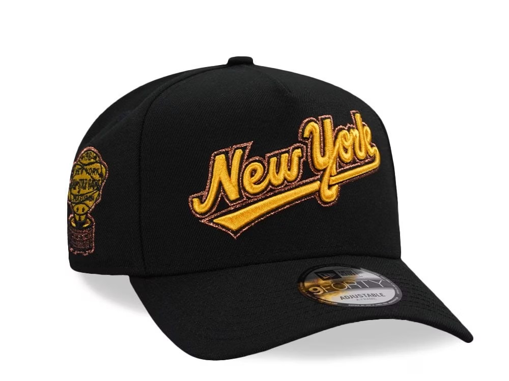 NEW ERA NEW YORK METS ALL STAR GAME 1964 BLACK PRIME EDITION 9FORTY A FRAME SNAPBACK HAT