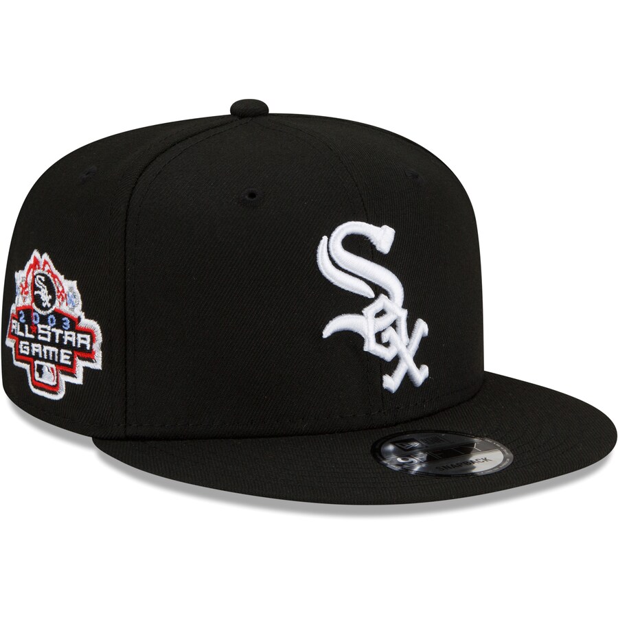 NEW ERA CHICAGO WHITE SOX 2003 MLB ALL-STAR GAME PATCH UP 9FIFTY SNAPBACK HAT