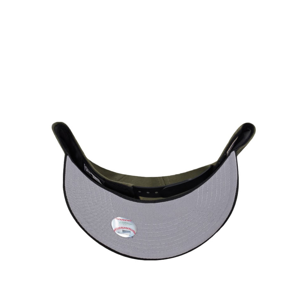 NEW ERA 59FIFTY SAN FRANCISCO GIANTS HARVEST BROWN BLACK CLAMP CAP-BLACK & ORANGE