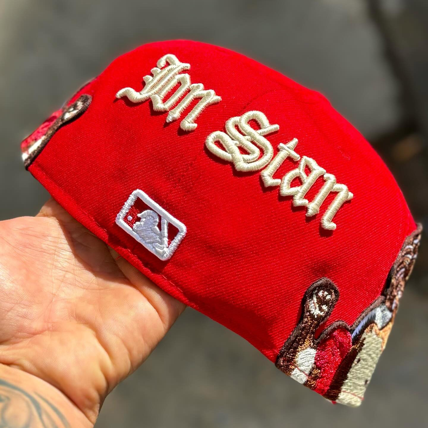 NEW ERA MLB JON STAN LOS ANGELES ANGELS EMBROIDERED CASUAL BASEBALL CAP