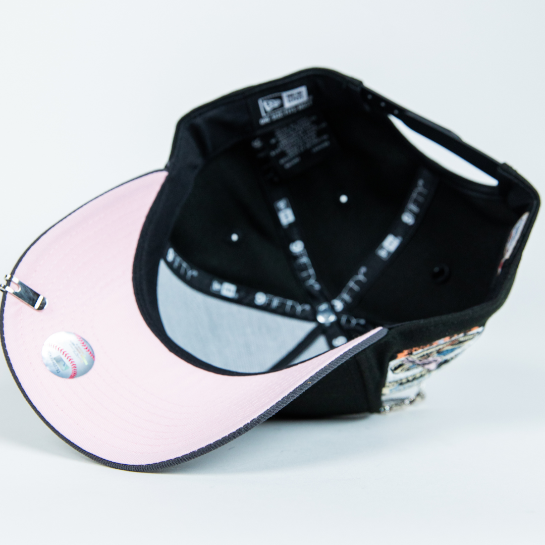 NEW ERA 9FIFTY A-FRAME BLACK/ GREY ST LOUIS CARDINALS SNAPBACK W/ FINAL SEASON SIDE PATCH