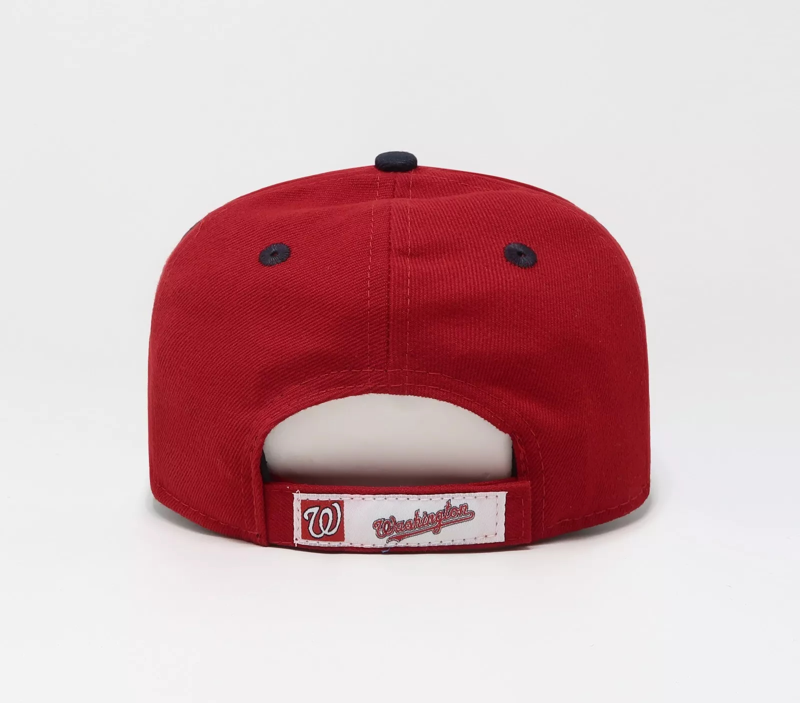 NEW ERA WASHINGTON NATIONALS FANATICS 2019 WORLD SERIES PATCH SNAPBACK HAT-RED & BLACK