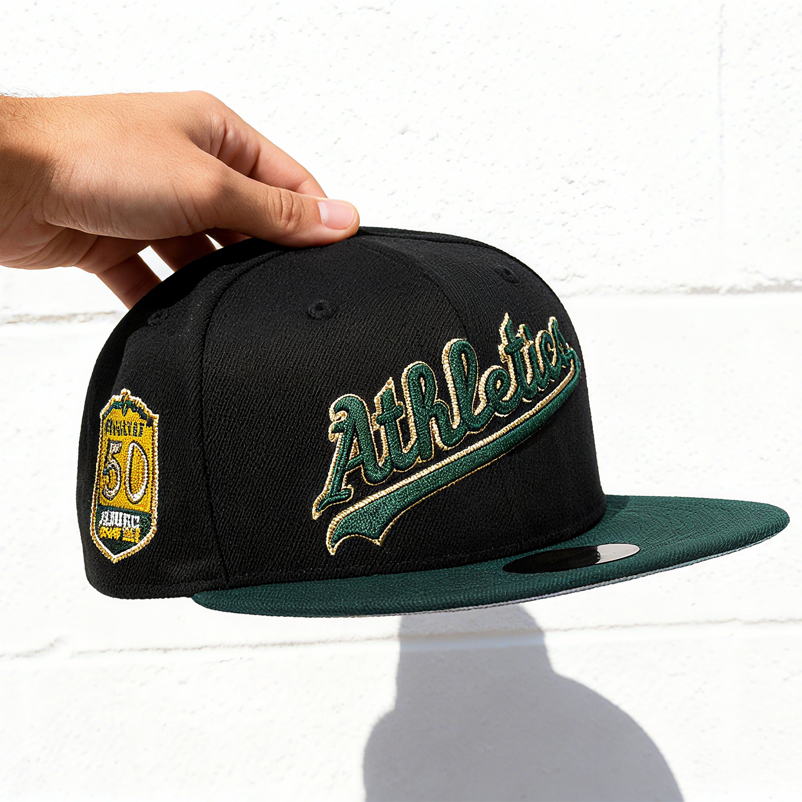 NEW ERA OAKLAND ATHLETICS 50TH ANNIVERSARY CLASSIC TWO-TONE 59FIFTY FIT CAP