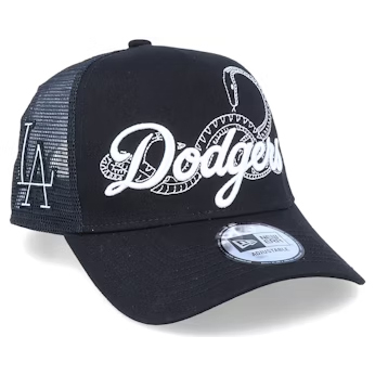 NEW ERA LOS ANGELES DODGERS 100TH ANNIVERSARY STONE TWO TONE EDITION 9FORTY A FRAME TRUCKER SNAPBACK CAP
