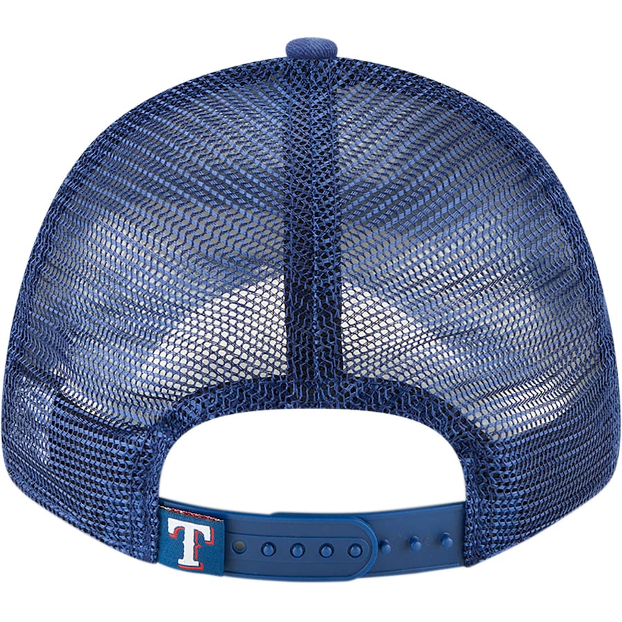 NEW ERA MESH BLUE-TEXAS DALLAS RANGERS 9FORTY TRUCKER