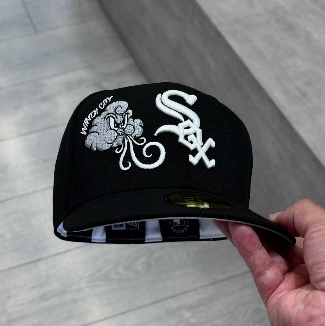NEW ERA GORRA CHICAGO WHITE SOX FOOD ICON EMBROIDERED CASUAL BASEBALL CAP