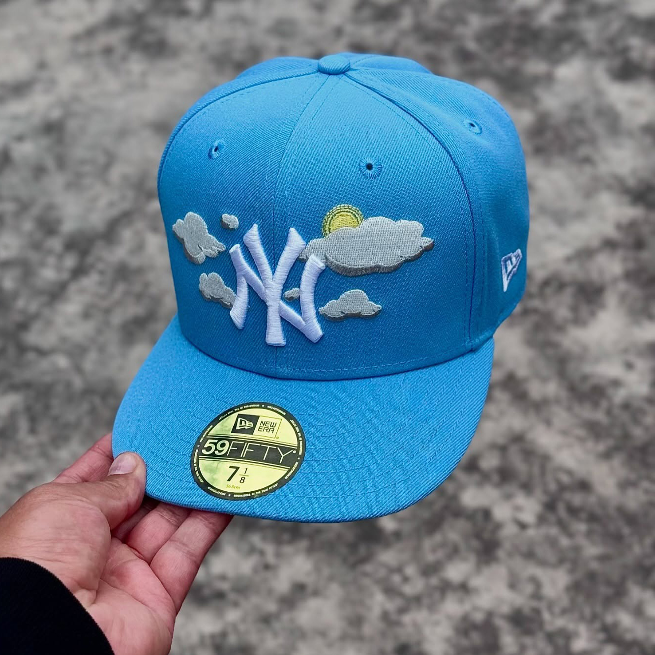 NEW ERA NEW YORK YANKEES MLB CLOUD EMBROIDERED CASUAL BASEBALL CAP