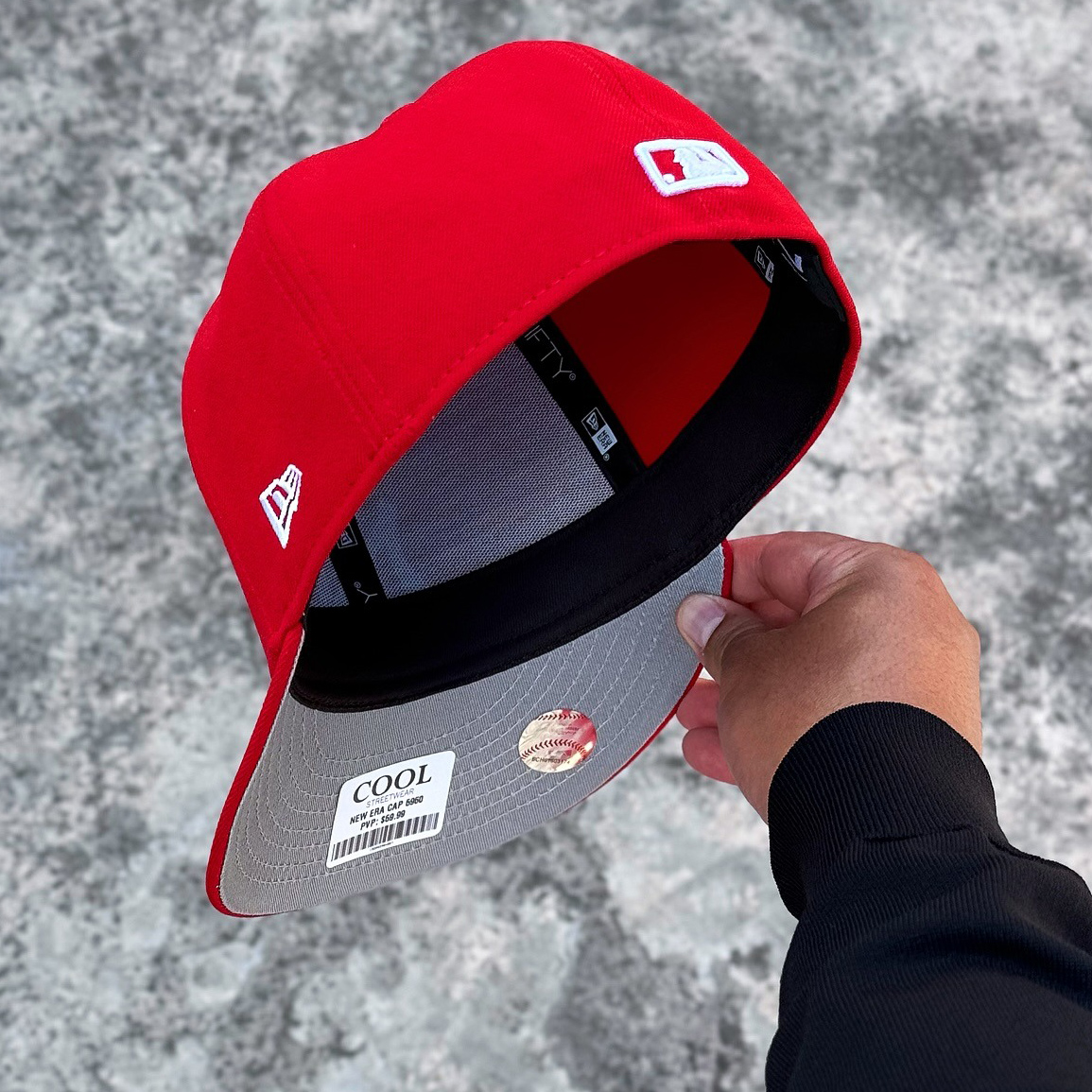 NEW ERA GORRA NEW YORK YANKEES 9FIFTY RED EMBROIDERED CASUAL BASEBALL CAP