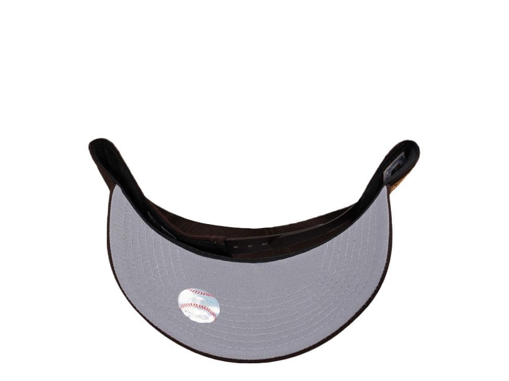 NEW ERA HOUSTON ASTROS 30TH ANNIVERSARY ASTRODOME BURNT WOOD EDITION 9FORTY A FRAME SNAPBACK HAT