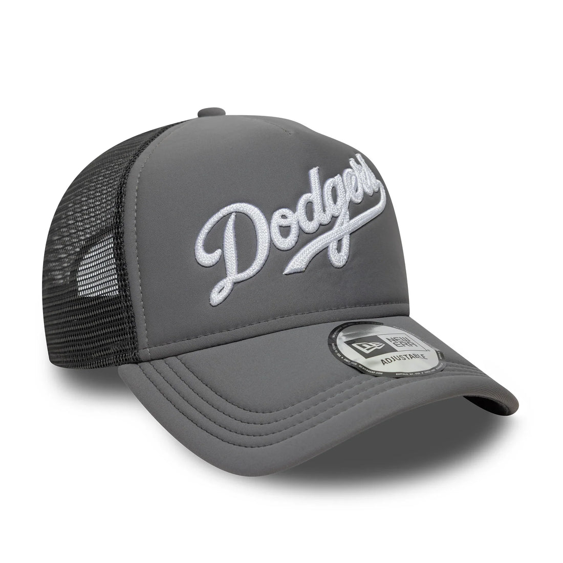 LOS ANGELES DODGERS MLB GREY BLACK UV / NEW ERA A-FRAME TRUCKER