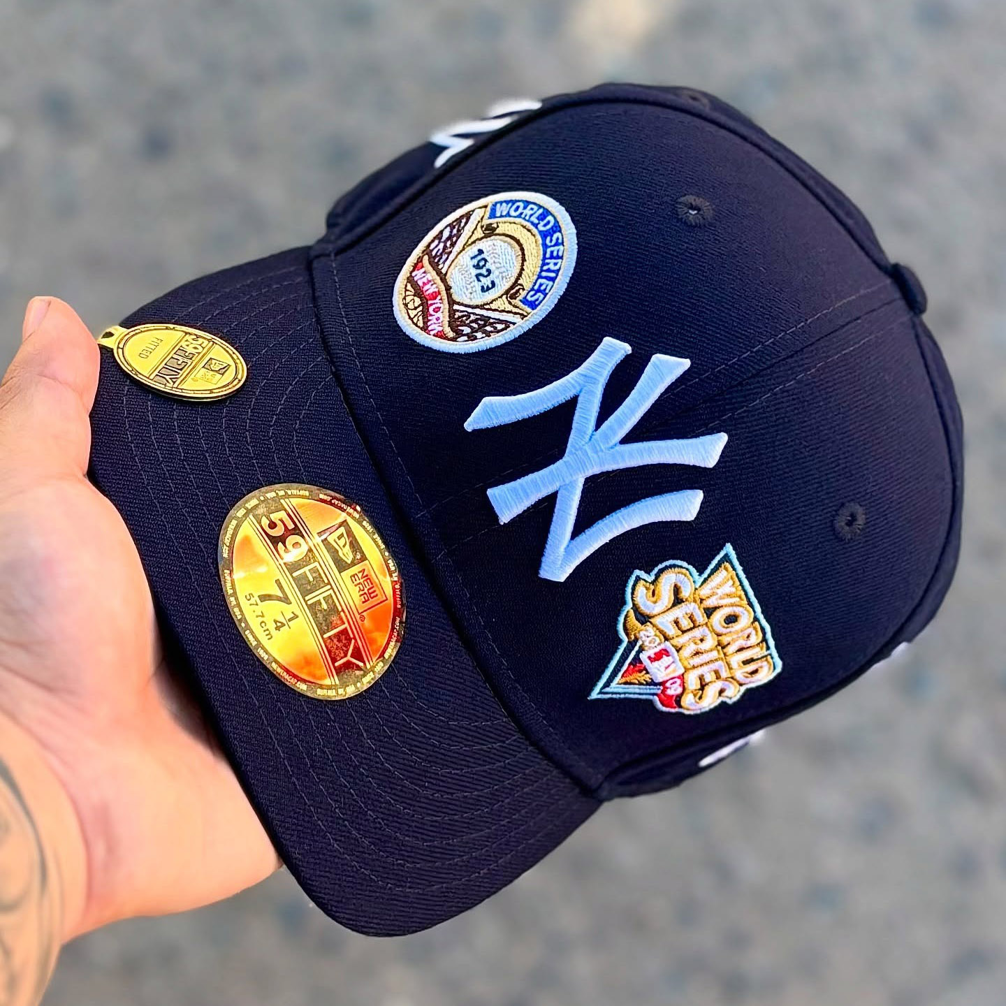 NEW ERA YANKEES ESPECIAL EDITION 7 EMBROIDERED CASUAL BASEBALL CAP