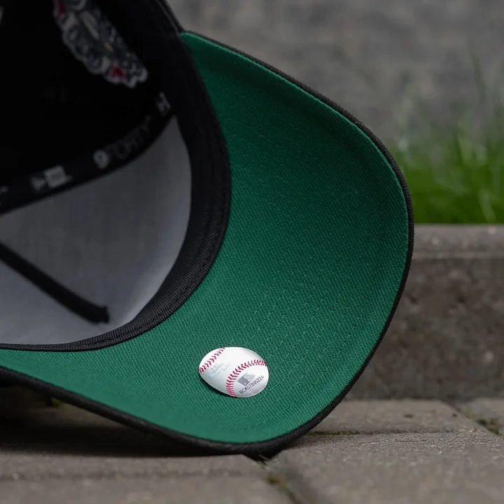 NEW ERA 9FORTY A-FRAME LOS ANGELES DODGERS 100TH ANNIVERSARY BLACK / KELLY GREEN UV SNAPBACK