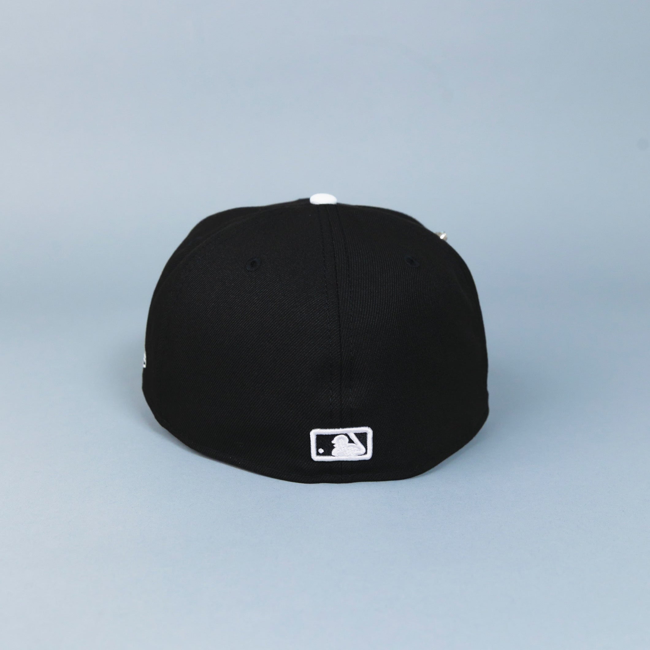 NEW ERA EXCLUSIVE 59FIFTY BLACK BALTIMORE ORIOLES W/ 30TH ANNIVERSARY PATCH