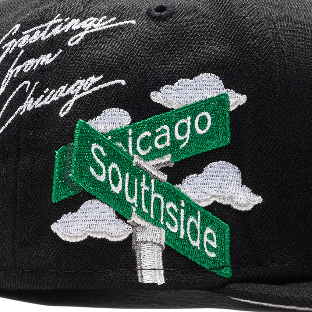 NEW ERA GORRA CERRADA CHICAGO WHITE SOX EMBROIDERED CASUAL BASEBALL CAP