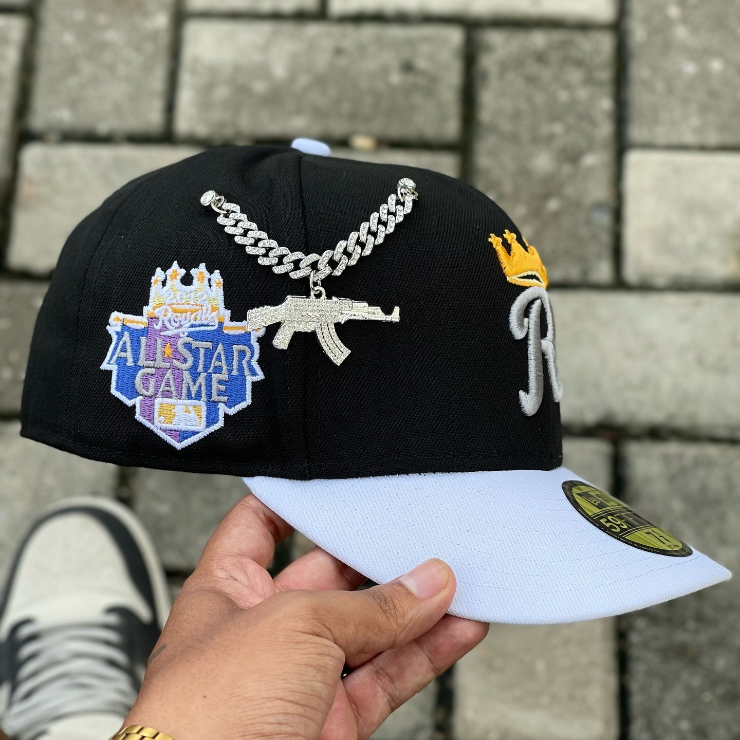 NEW ERA KANSAS CITY ROYALS EMBROIDERED CASUAL BASEBALL CAP