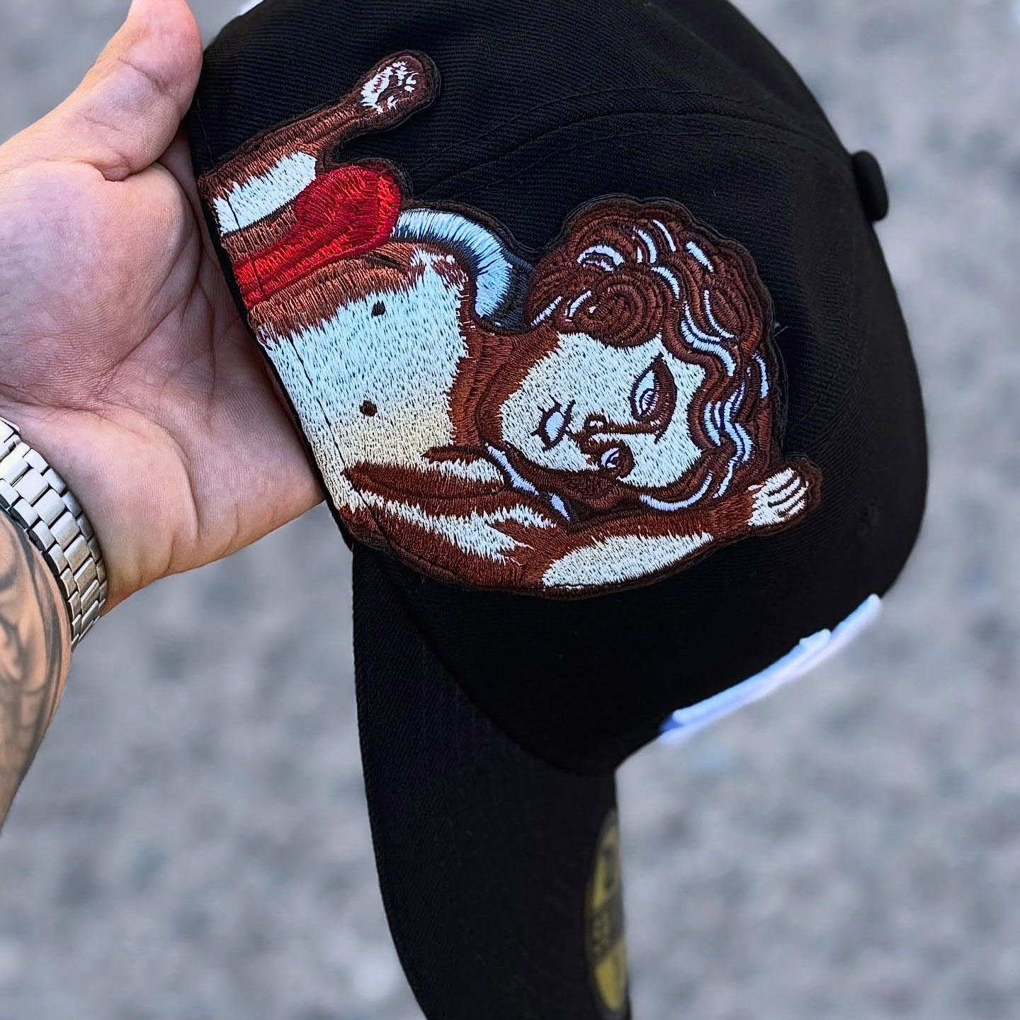 NEW ERA JON STAN HYPE BLACK NEW YORK YANKEES NY EMBROIDERED CASUAL BASEBALL CAP