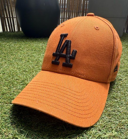 NEW ERA LOS ANGELES DODGERS SOLID COLOR SERIES A TRUCK DRIVER-HAT BRIM LETTER PRINT NEW ERA-MULTI STYLE