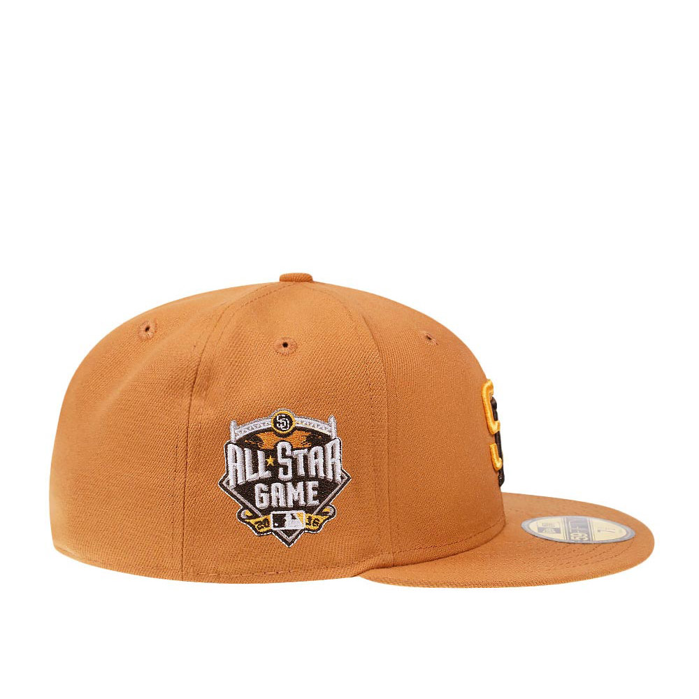 NEW ERA SAN DIEGO PADRES ALL STAR GAME 2016 PANAMA TAN EDITION 59FIFTY FITTED HAT