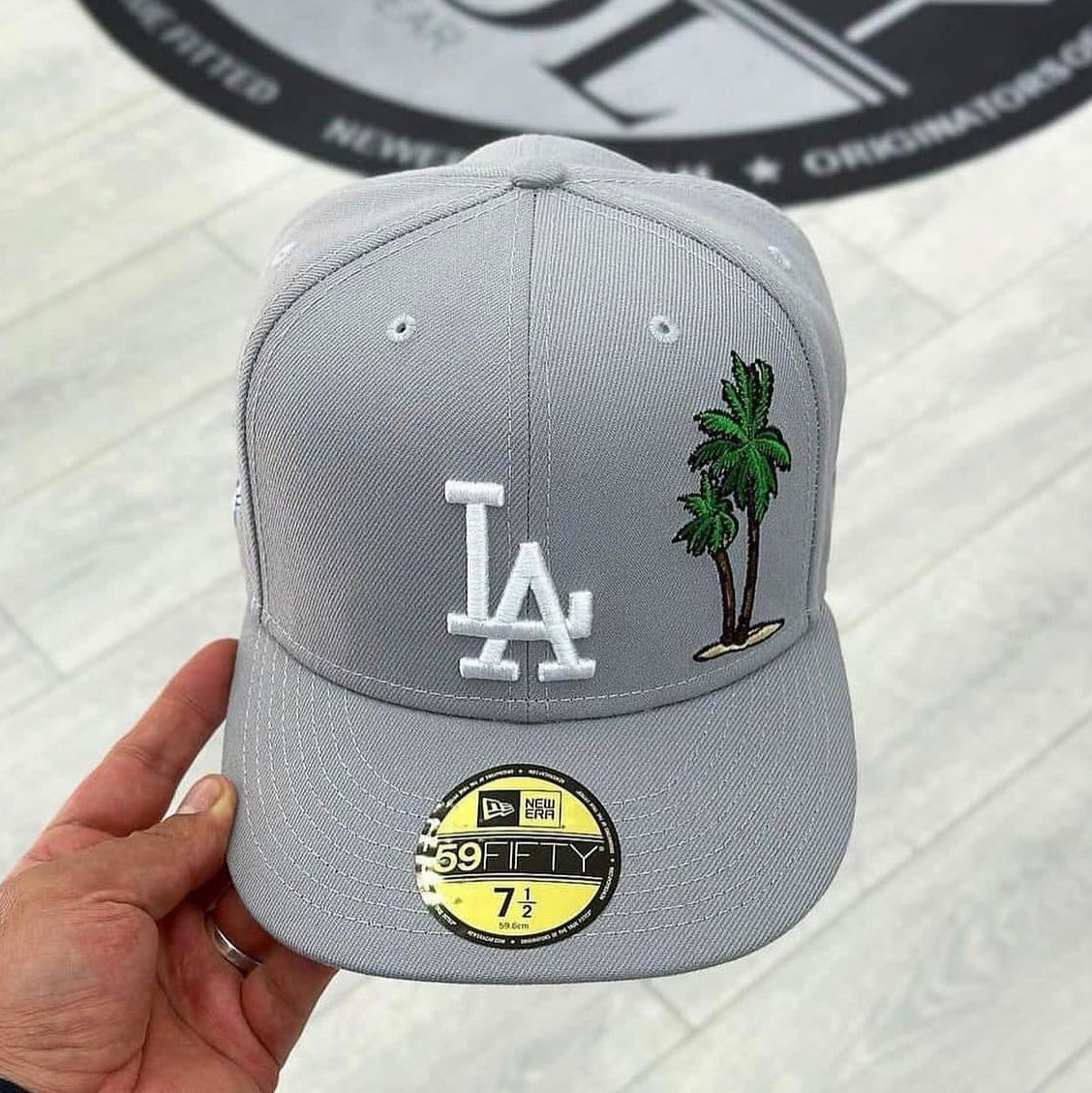 NEW ERA LOS ANGELES PALMS TREE EMBROIDERED CASUAL BASEBALL CAP