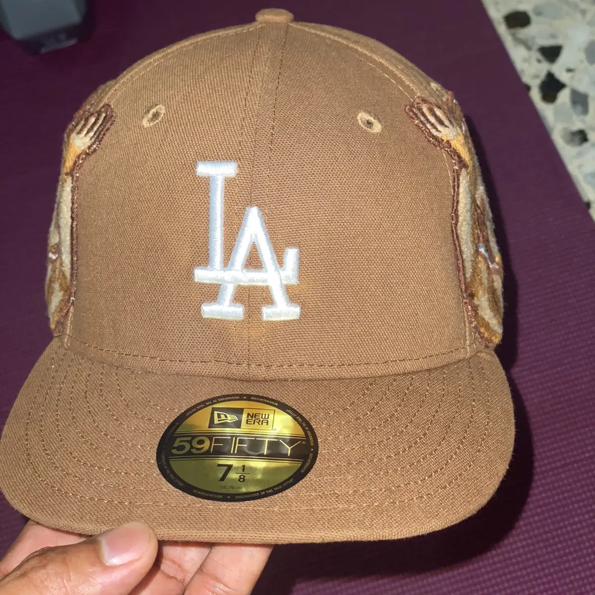 NEW ERA JON STAN X LA LOS DODGERS FITTED EMBROIDERED CASUAL BASEBALL CAP