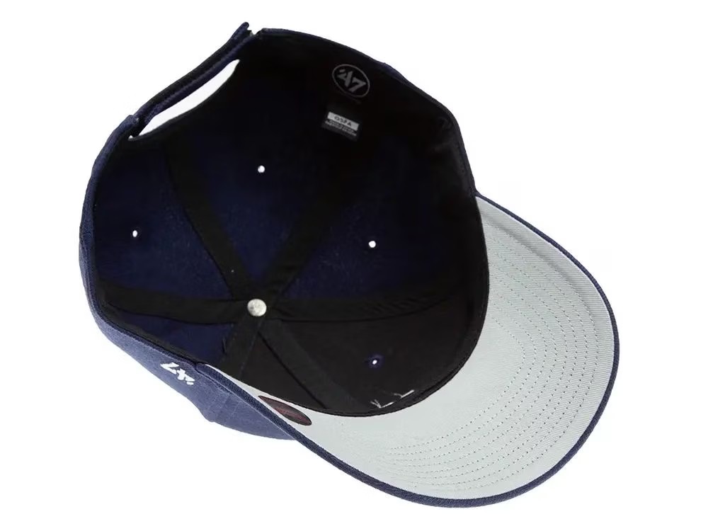 NEW ERA X 47BRAND NEW YORK YANKEES CLASSIC CURVED LIGHT NAVY STRAPBACK HAT