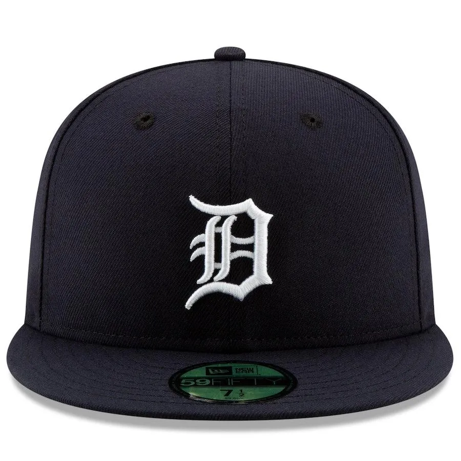 NEW ERA AUTHENTIC DETROIT TIGERS TEAM EMBROIDERED CASUAL BASEBALL CAP