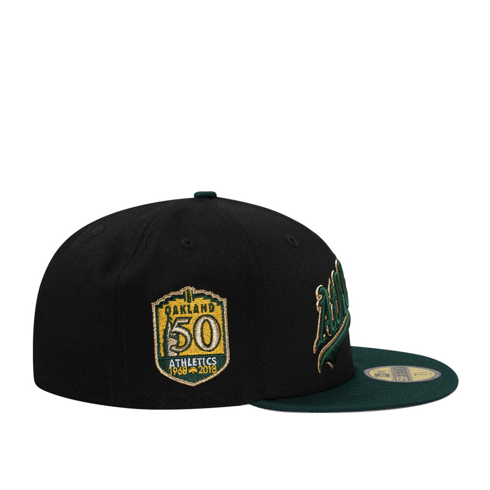 NEW ERA OAKLAND ATHLETICS 50TH ANNIVERSARY CLASSIC TWO-TONE 59FIFTY FIT CAP