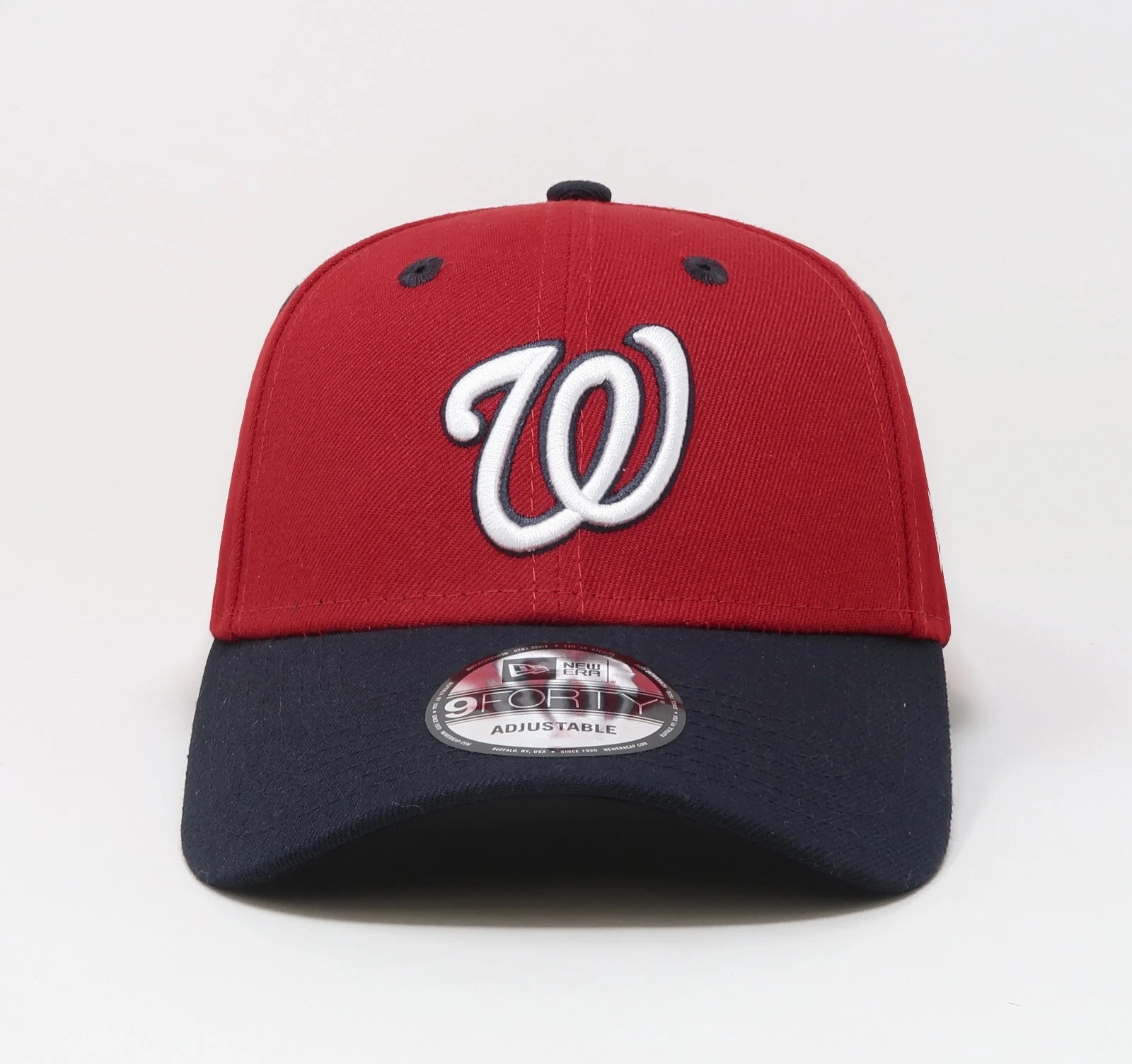 NEW ERA WASHINGTON NATIONALS FANATICS 2019 WORLD SERIES PATCH SNAPBACK HAT-RED & BLACK