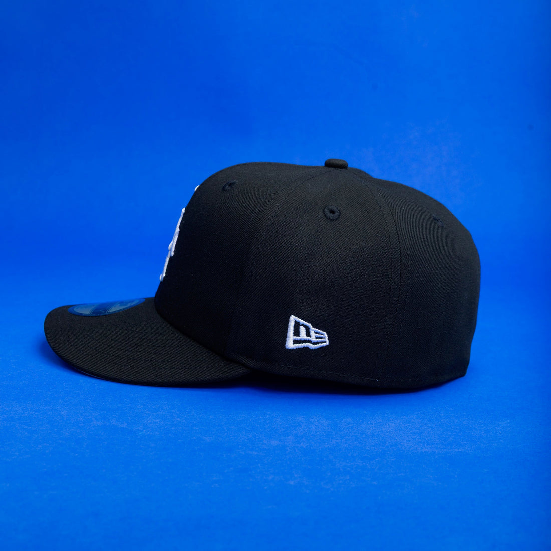 NEW ERA 59FIFTY BLACK LOS ANGELES ANGELS W/ 60TH ANNIVERSARY SIDE PATCH