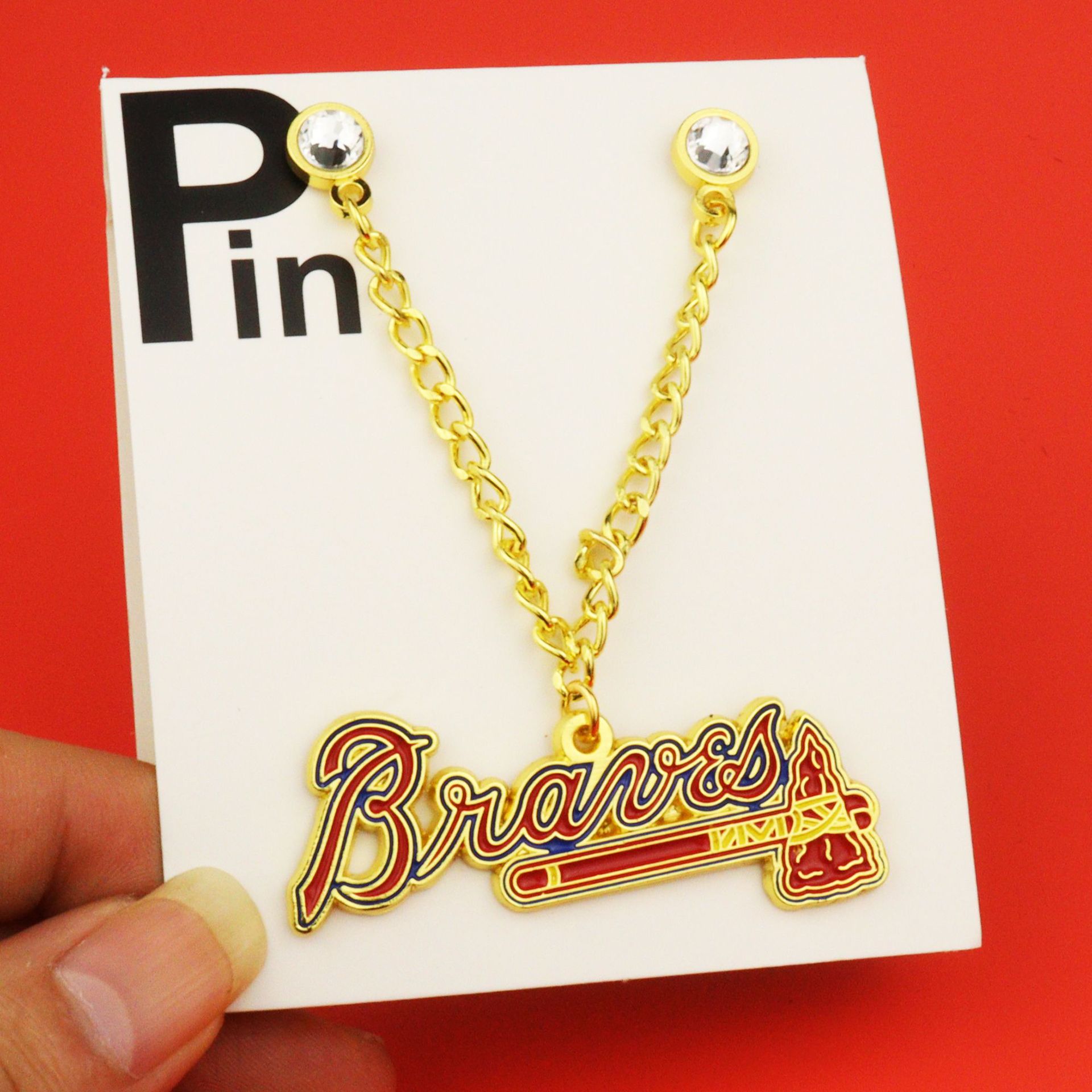 NEW ERA BASEBALL TEAM LOGO HAT BADGE HAT PIN DECORATION