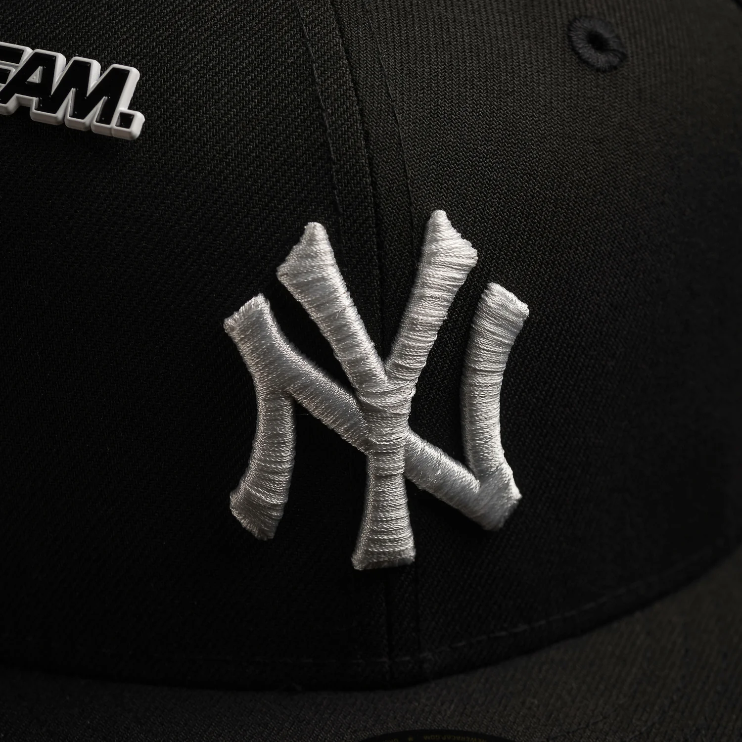 NEW YORK YANKEES MLB BLACK GRAY UV / NEW ERA 59FIFTY FITTED CAP