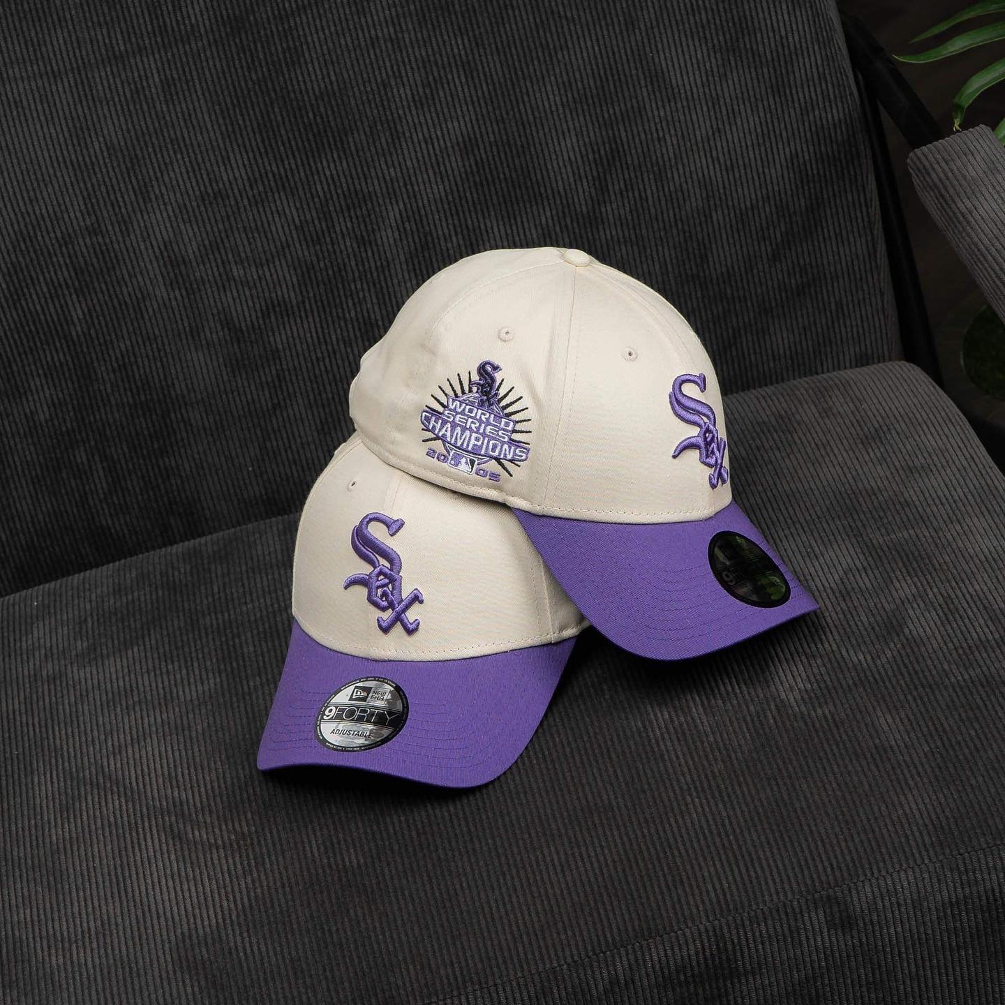 NEW ERA 9FORTY CHICAGO WHITE SOX WORLD SERIES 2005 TWO TONE CAP