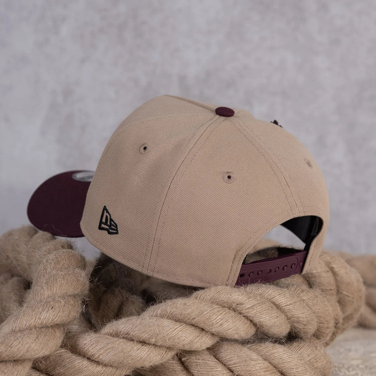 NEW ERA 9FORTY A-FRAME NHL CHICAGO BLACKHAWKS TOMAHAWKS TWO TONE / KELLY GREEN UV SNAPBACK