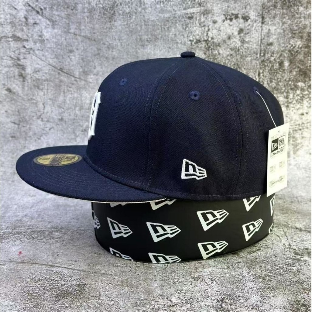 NEW ERA 5950 DETROIT TIGERS NAVY EMBROIDERED CASUAL BASEBALL CAP