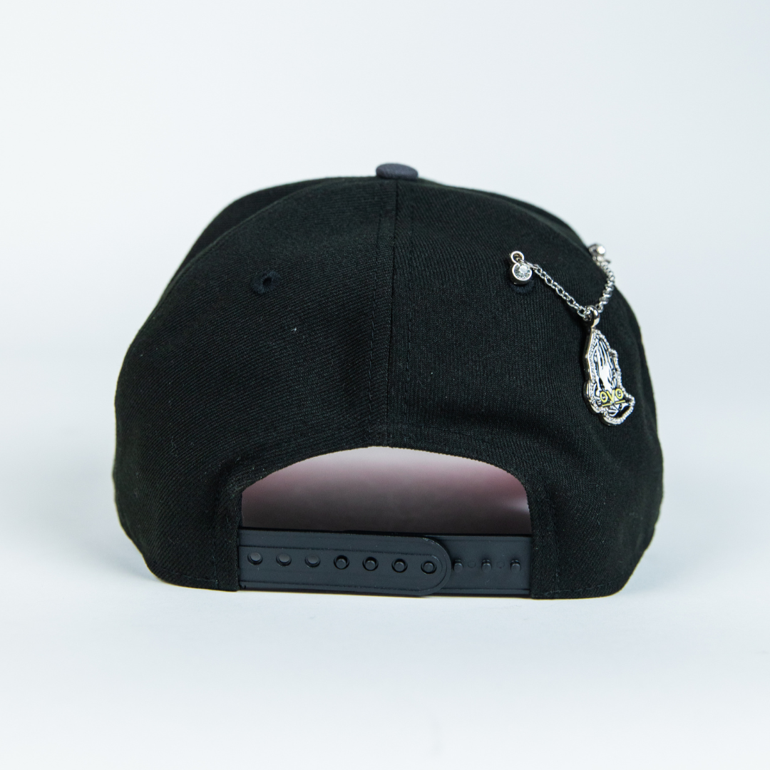 NEW ERA 9FIFTY A-FRAME BLACK/ GREY ST LOUIS CARDINALS SNAPBACK W/ FINAL SEASON SIDE PATCH