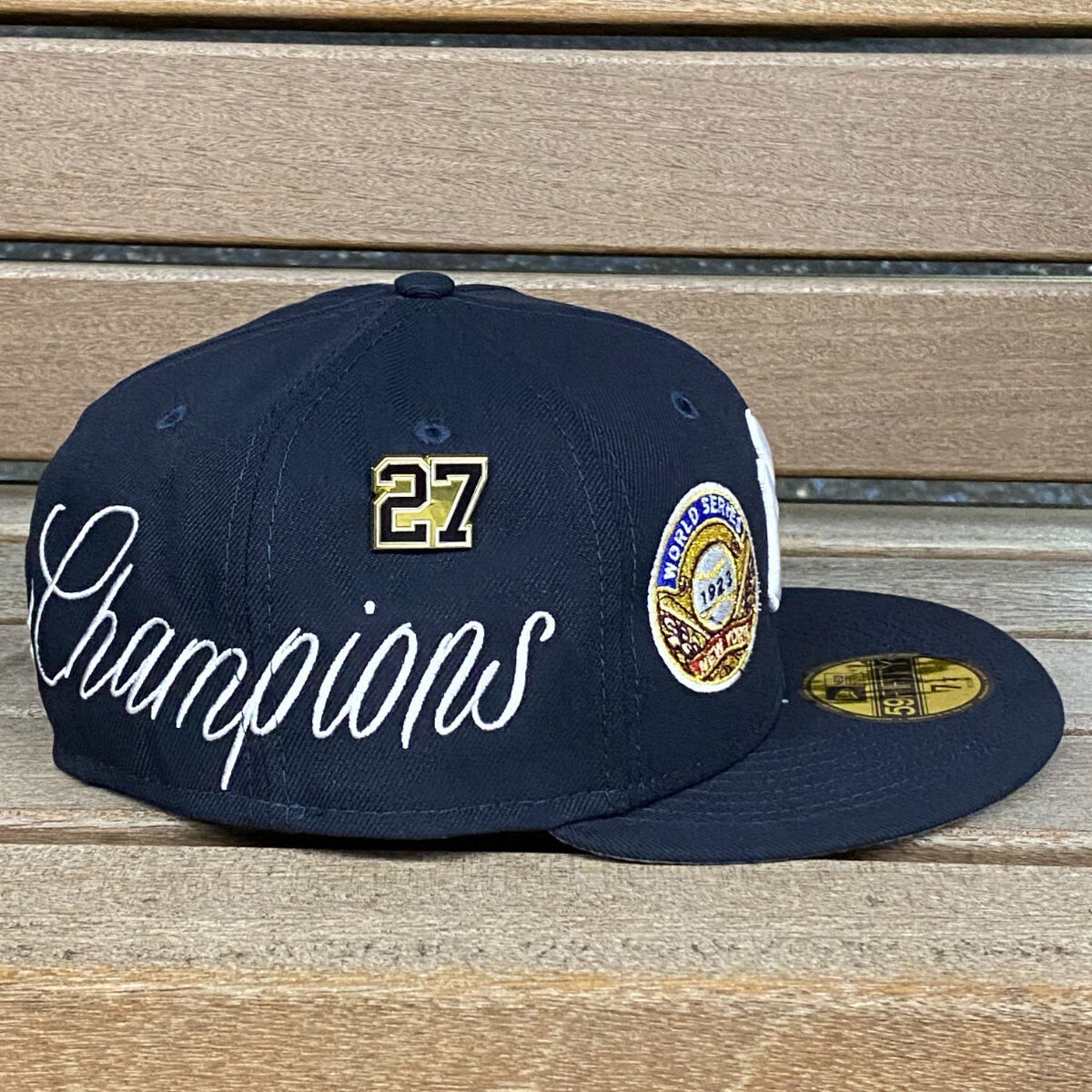 NEW ERA NEW YORK YANKEES 59FIFTY HISTORIC CHAMPS EMBROIDERED CASUAL BASEBALL CAP