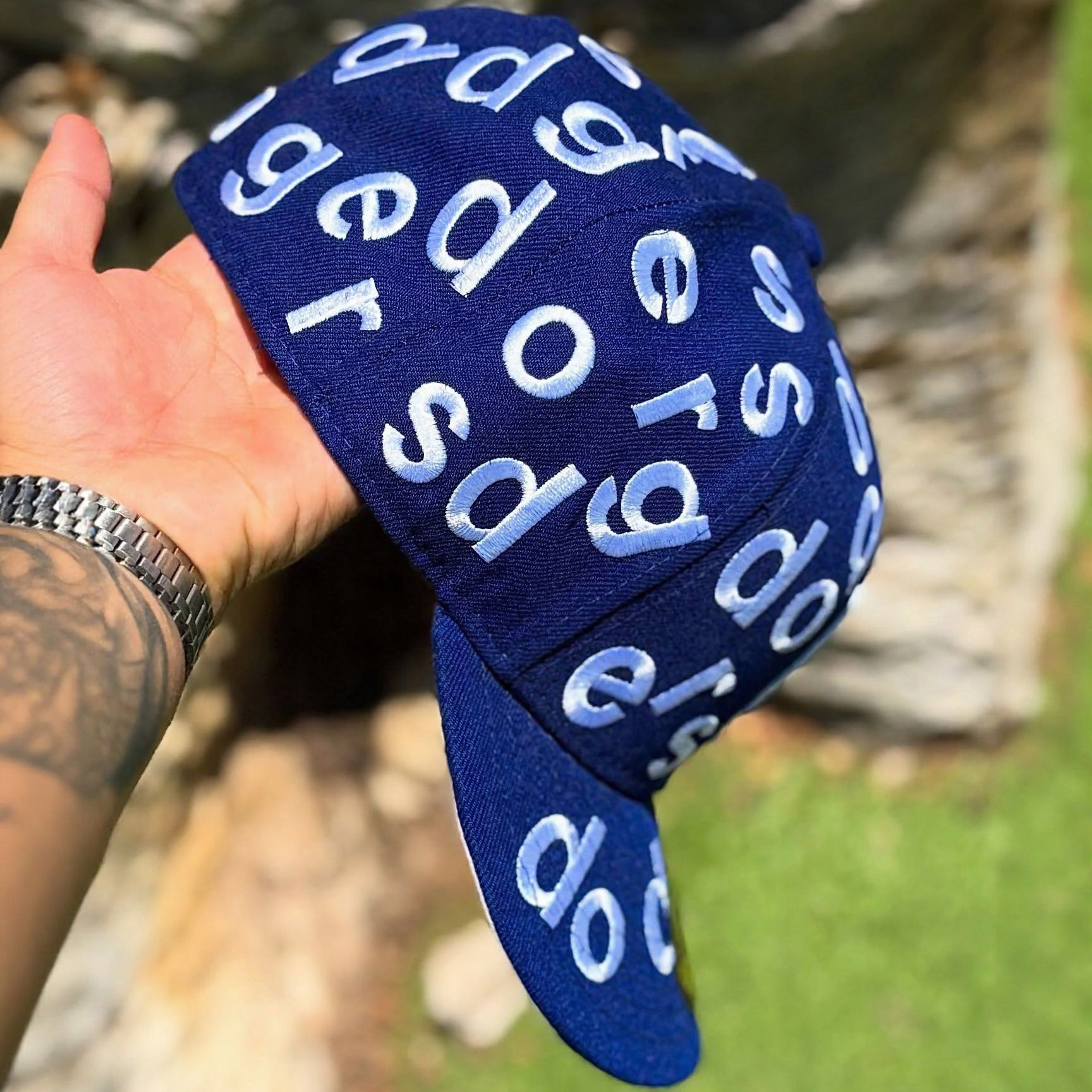 NEW ERA LOS ANGELES DODGERS TEAM CONFETTI EMBROIDERED CASUAL BASEBALL CAP