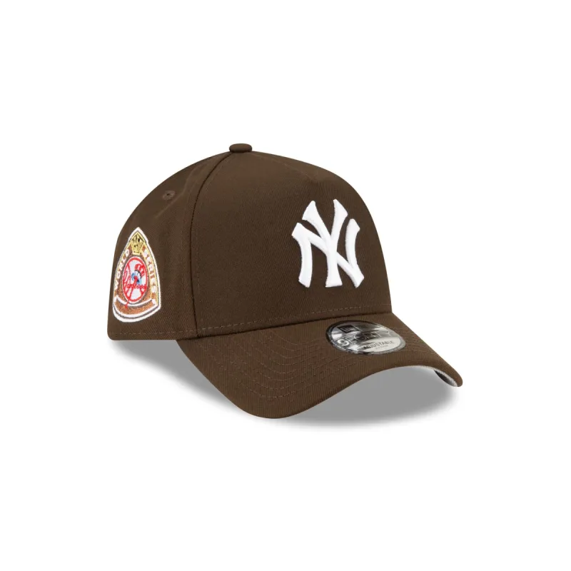 NEW ERA NEW YORK YANKEES COLOR FLIP BROWN 9FORTY A-FRAME SNAPBACK HAT