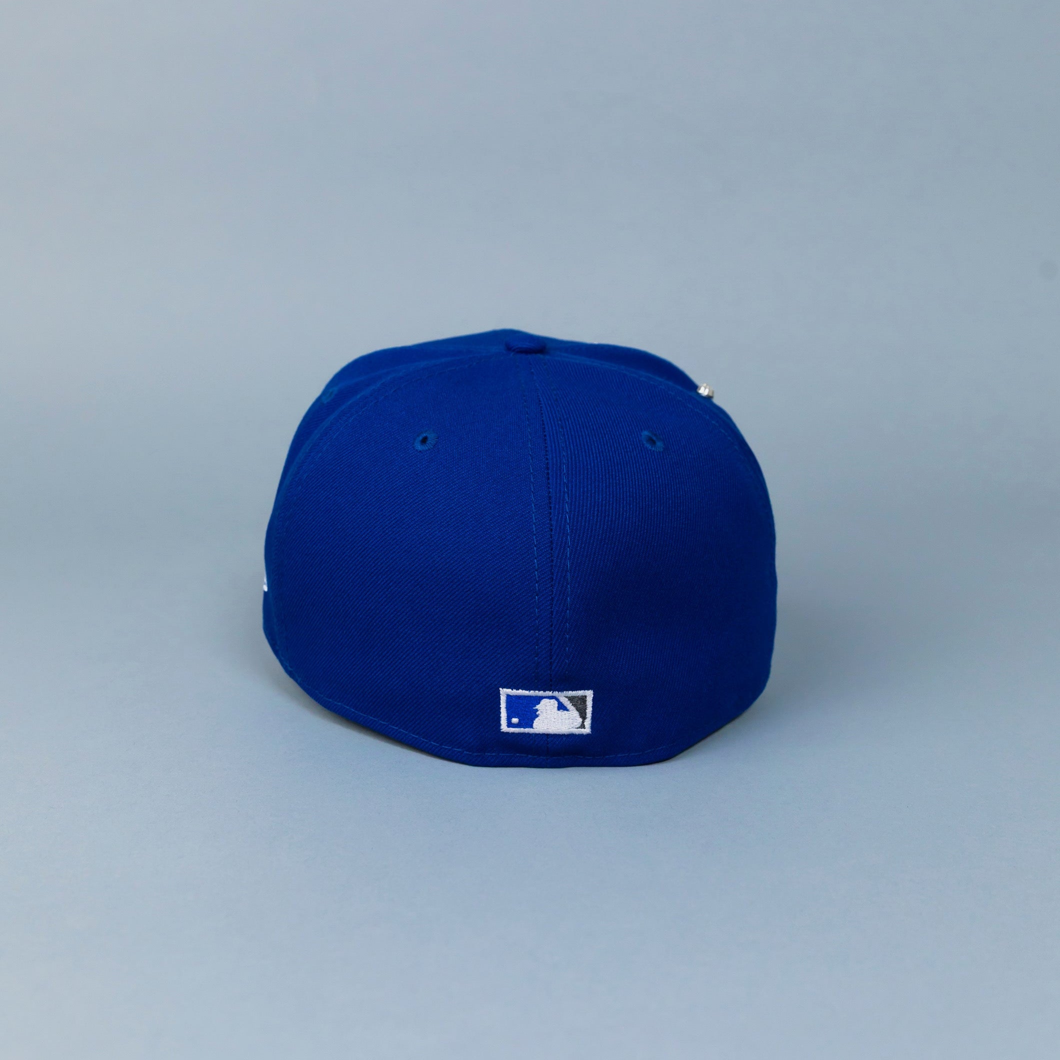 NEW ERA EXCLUSIVE 59FIFTY BLUE BALTIMORE ORIOLES W/ 50TH ANNIVERSARY PATCH