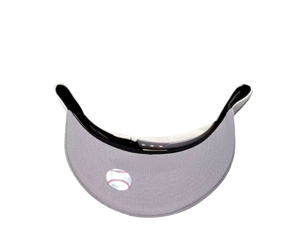 NEW ERA OAKLAND ATHLETICS WORLD SERIES 1989 METALLIC CHROME TWO TONE A FRAME 9FORTY SNAPBACK GORRA