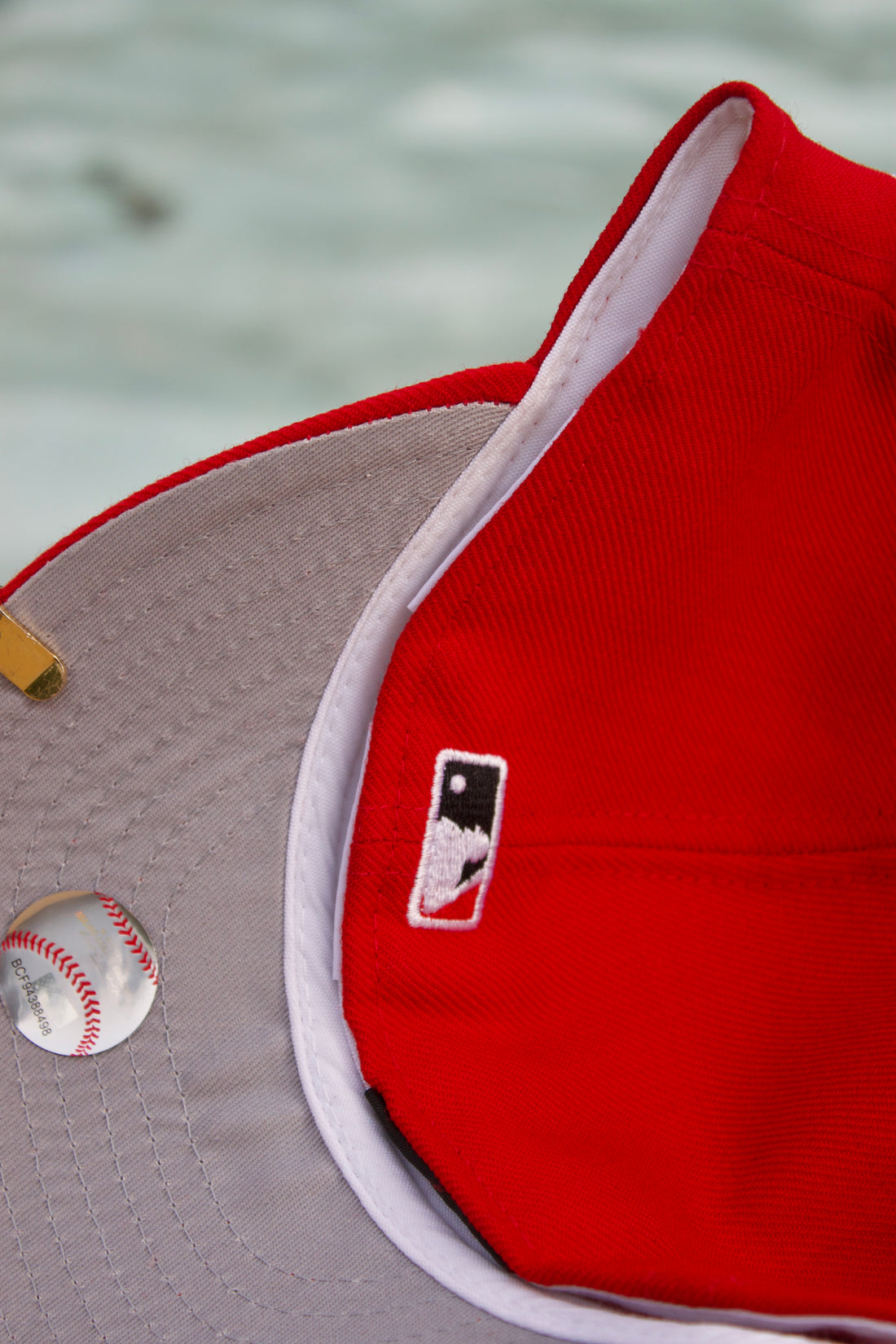 NEW ERA 59FIFTY RED CINCINNATI REDS W/ 1990 WORLD SERIES PATCH