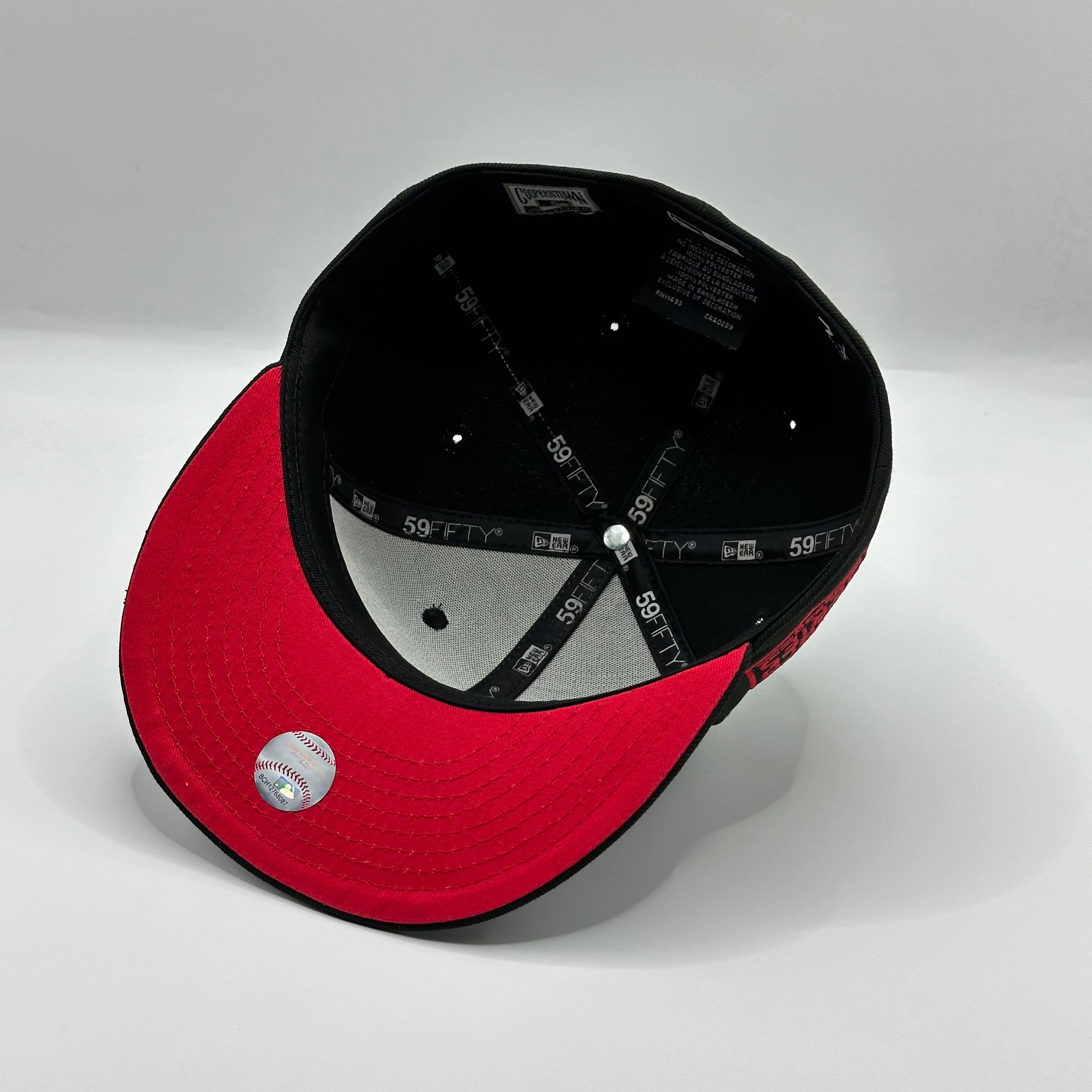 Black Red LA Dodgers 2020 World Series 59FIFTY Fitted