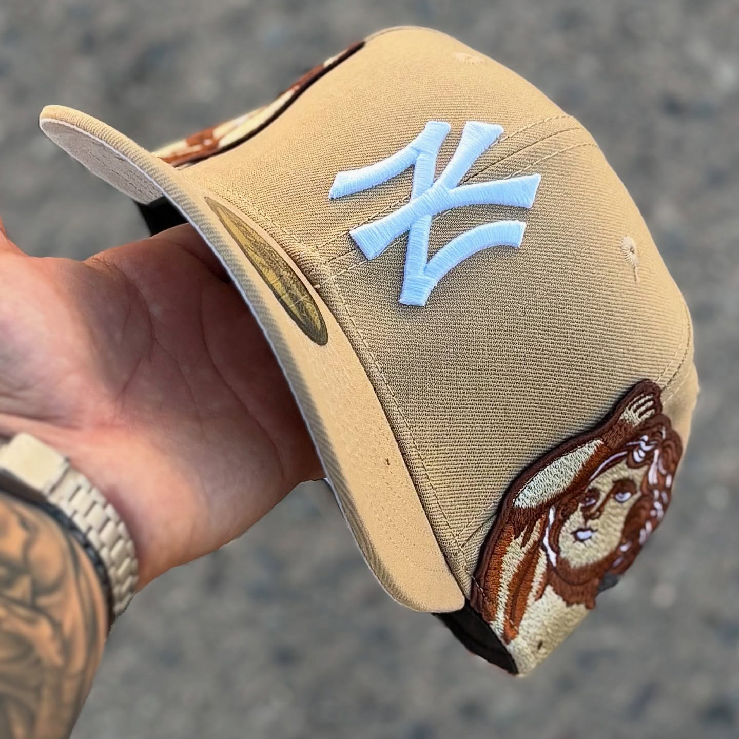 NEW ERA JON STAN X MLB NEW YORK EMBROIDERED CASUAL BASEBALL CAP