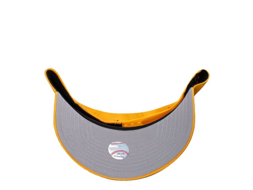 NEW ERA NEW YORK METS 40TH ANNIVERSARY YELLOW CLASSIC 9FORTY A FRAME SNAPBACK HAT