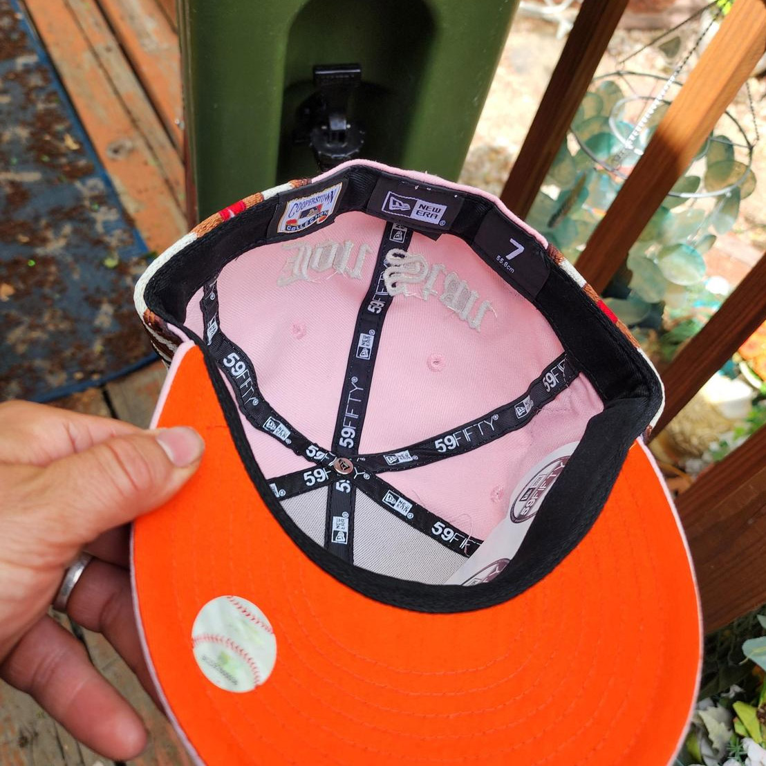 NEW ERA ARIZONA DIAMONDBACKS JON STAN PINK EMBROIDERED CASUAL BASEBALL CAP