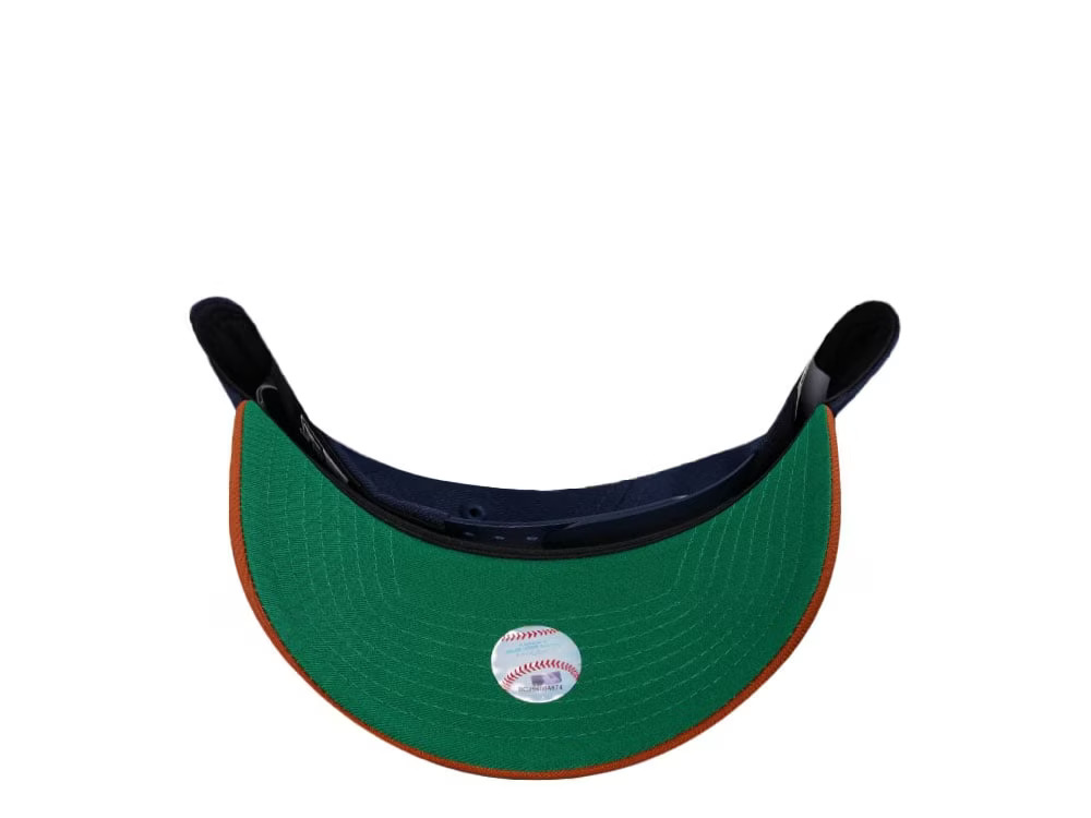 NEW ERA LOS ANGELES DODGERS 60TH ANNIVERSARY COPPER TWO TONE 9FORTY A FRAME SNAPBACK HAT