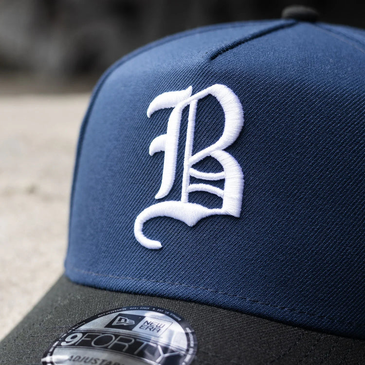 BOSTON BRAVES MLB BLUE WHEAT UV / NEW ERA 9FORTY A-FRAME