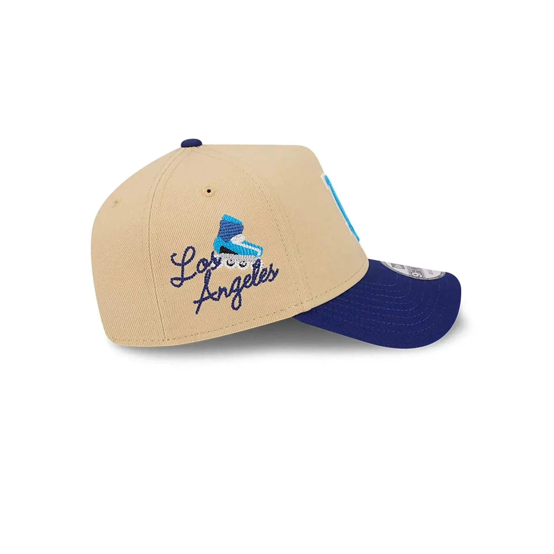 NEW ERA 9FORTY A-FRAME MLB LOS ANGELES DODGERS TWO TONE / DARK BLUE UV SNAPBACK CAP