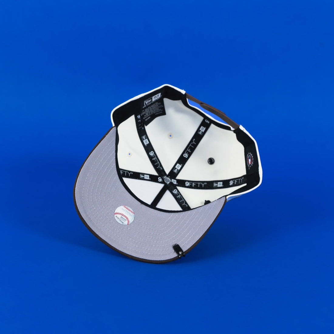 NEW ERA EXCLUSIVE 9FIFTY A-FRAME CHROME/ BROWN SAN DIEGO PADRES SNAPBACK W/ PETCO PARK SIDE PATCH